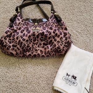 COACH  Leopard Handbag